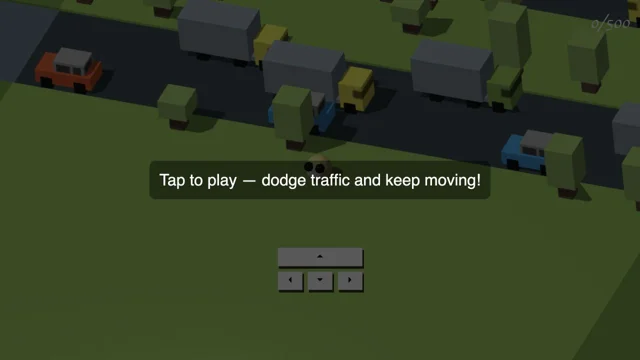 Crossy Road game screenshot