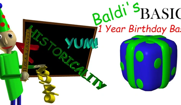 Baldi&#x27;s Basics Birthday Bash — project artwork