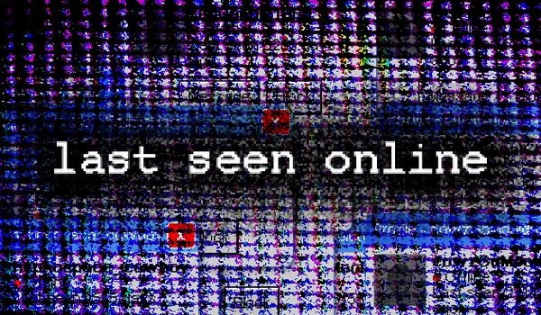 last seen online original illustrated cover, not a gameplay screenshot