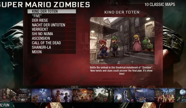 Super Mario Zombies — project artwork